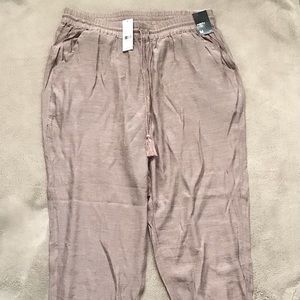 BNWT NY&Co WOMENS CREPE WIDE LEG PANTS SIZE M